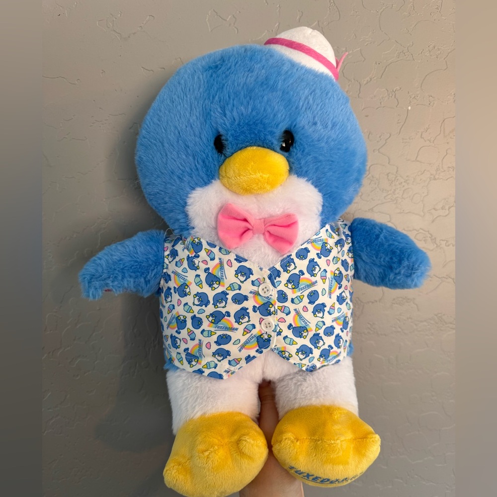 Tuxedo Sam Build a Bear with Matching Vest Hello Kitty Collab